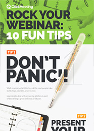 Rock Your Webinar: 10 Fun Tips