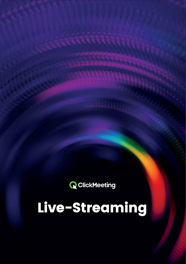LiveStreaming HilfeCenter Clickmeeting