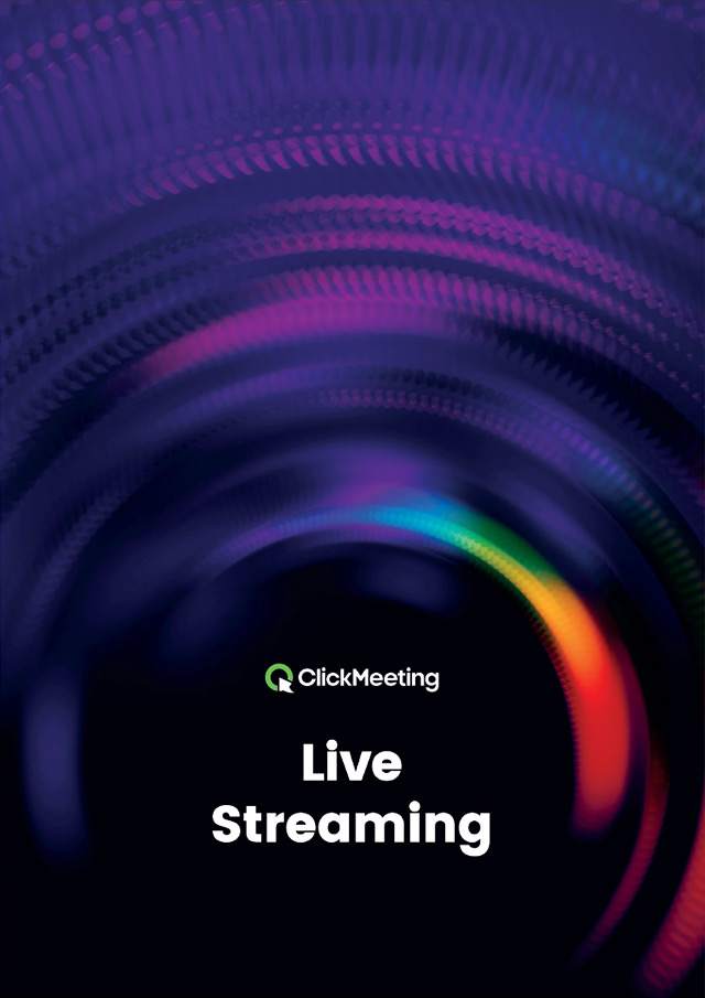 Live streaming - Help Center Clickmeeting